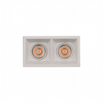 24W LED įleidžiamas &scaron;viestuvas MOVE, baltas, 2700/3000K, IP44, E3984172B