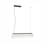 30W LED pakabinamas &scaron;viestuvas GUISE, grafito sp. korpusu, 3000K, DALI-2