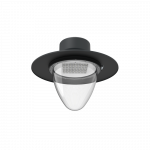 11W LED gatvės &scaron;viestuvas ACONA, grafito sp., 3000K, IP66