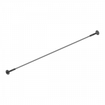 Lankstus LED juostos profilis TESI, juodas, 5m, 302263