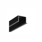 3m LED juostos profilio VARIO30-07, juodai anoduotas.