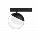 4W LED &scaron;viestuvas BALL į magnetines sistemas NEXIA, juodas, 3000K