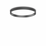 26W LED lubų/sieninis &scaron;viestuvas FLY, juodas, 4000K, IP40, 306605
