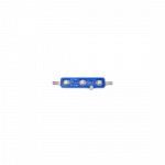 LED Modulis 3SMD, IP67, SMD5050, mėlyna &scaron;viesos spalva