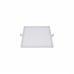 24W LED įmontuojama panelė, kvadratinė, balta, 3000K