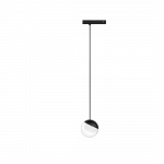 4W LED pakabinamas &scaron;viestuvas BALL į magnetines sistemas NEXIA, juodas, 3000K