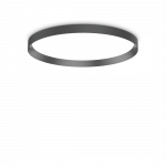 53W LED lubų/sieninis &scaron;viestuvas FLY, juodas, 4000K, IP40, 306612