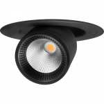 6.5W LED įleidžiamas &scaron;viestuvas POP UP,  3000K, juodas