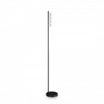 12W LED pastatomas &scaron;viestuvas PING PONG, juodas, 3000K, 313313