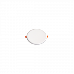 14W LED berėmė panelė, apvali, balta, 4000K