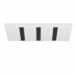 38W LED panelė DOMINO, baltu korpusu, 4000K, IP65