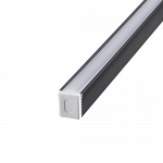 LED pavir&scaron;inis profilis SLOT, juodas, 2m, 346236
