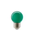 1W LED lemputė, žalia, E27