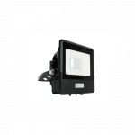 10W LED prožektorius V-TAC, juodu korpusu, 3000K, su judesio davikliu