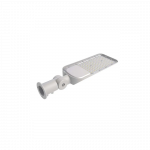 30W LED gatvės &scaron;viestuvas, pilkas, 6500K, su &scaron;viesos jutikliu
