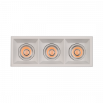 36W LED įleidžiamas &scaron;viestuvas MOVE, baltas, 2700/3000K, dimeriuojamas, IP44, E3984173BDP