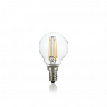 4W LED lemputė E14, 4000K, skaidri, 153926