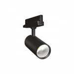 30W LED akcentinis &scaron;viestuvas į 3 fazių bėgelius TRACKLIGHT SPOT, juodas, 4000K, 24&deg;, DALI