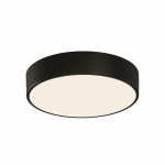 24W LED lubinis &scaron;viestuvas DINS, matinės juodos sp., 2700/3000/4000K, IP44, P0395272NL