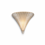 Sieninis &scaron;viestuvas, 1 lemputės SANTA, E14, aukso spalvos, 013046