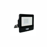 20W LED prožektorius V-TAC, juodu korpusu, 3000K, su judesio davikliu