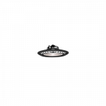 147W UFO &scaron;viestuvas ATENA LED COMPACT, juodas, 4000K, IP65, 80&deg;