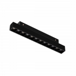15W LED linijinis &scaron;viestuvas į magnetines sistemas NEXIA, juodas, 3000K, 24˚