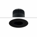 9W LED įleidžiamas &scaron;viestuvas PERFETTO-IN, juodas, 3000K, IP66