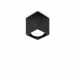 5W LED pavir&scaron;inis &scaron;viestuvas DOT, juodas, 3000K, dimeriuojamas, 319803