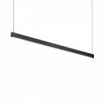 35W LED pakabinamas linijinis &scaron;viestuvas STEEL, juodas, 3000K, &scaron;viečia į vir&scaron;ų ir į apačią, 348384