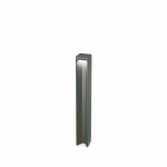 11W LED pastatomas lauko &scaron;viestuvas KURT, antracito sp., 3000K, IP54, 306834