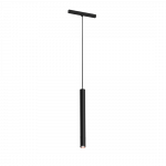 6W LED pakabinamas &scaron;viestuvas BCN 30 į magnetines sistemas NEXIA, juodas, 3000K, 25˚, 250mm