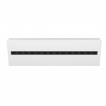 15,24W LED įleidžiamas &scaron;viestuvas DOMINO, baltu korpusu, 4000K