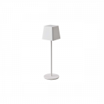 2W LED įkraunamas stalinis &scaron;viestuvas, baltas, 3000K, dimeriuojamas
