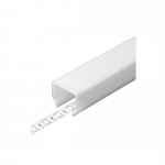 LED juostos profilio dangtelis E7 CLICK, baltas, 2m