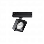 22W LED &scaron;viestuvas į 3 fazių bėgelį POV, juodas, 3000K, 296357