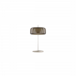 13W LED stalo &scaron;viestuvas JUBE LT G, rudas stiklas, plieno sp. korpusas, 2700K, dimeriuojamas