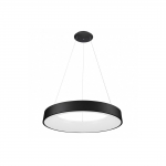 80W LED pakabinamas &scaron;viestuvas GIULIA, juodas, 3000K
