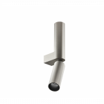 12W LED sieninis &scaron;viestuvas C1 DOUBLE SPOT WALL SMALL, &scaron;lifuoto plieno, 3000K, 18&deg;