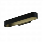 20W LED sieninis &scaron;viestuvas GALA, juodas, 2700/3000/4000K, A3189073N