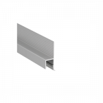 3m LED juostos profilis OMNI10 AC2, anoduotas aliuminis