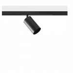 19W LED akcentinis &scaron;viestuvas MICROPERFETTO LARGE į magnetines sistemas ARIA, juodu korpusu, 3000K, PWM