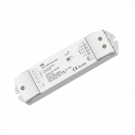480W 4 kanalų vienspalvių/RGB/RGBW/CCT LED juostų valdiklis LUXSONN, 4CH*5A, PUSH-DIM