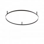 53W LED lubinis &scaron;viestuvas ORACLE SLIM, juodas, 4000K, 341989