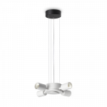 Pakabinamas &scaron;viestuvas SET UP, 4xE27, juodas, 348254