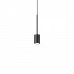 4W LED pakabinamas &scaron;viestuvas ARCHIMEDE, juodas, 3000K, 328331