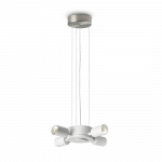 Pakabinamas &scaron;viestuvas SET UP, 4xE27, nikelio sp., 348247