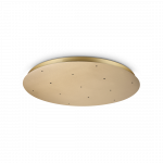 Pakabinamų &scaron;viestuvų (13 vnt.) laikiklis ROSONI, žalvario sp., D750mm, 364940