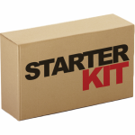 Sistemos LUGTRACK SLIM rinkinys STARTER KIT, baltos sp.