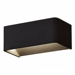 10,5W LED sieninis &scaron;viestuvas ICON, juodas, 2700/3000/4000K, dimeriuojamas, A3089272NDT